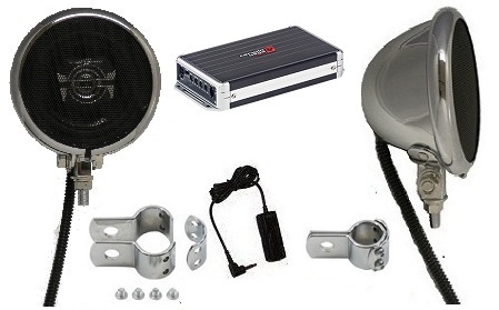 Ultra Premium 320 Watt Polk Speaker System WITH 4 Channel Amplifier