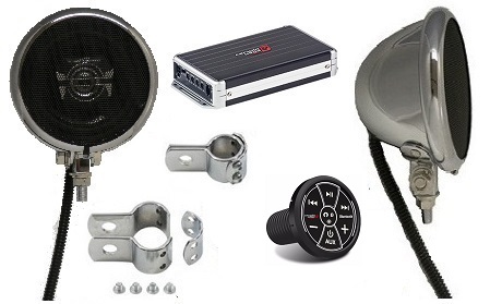 Platinum Amplifier Motorcycle Speaker System Bluetooth Edition